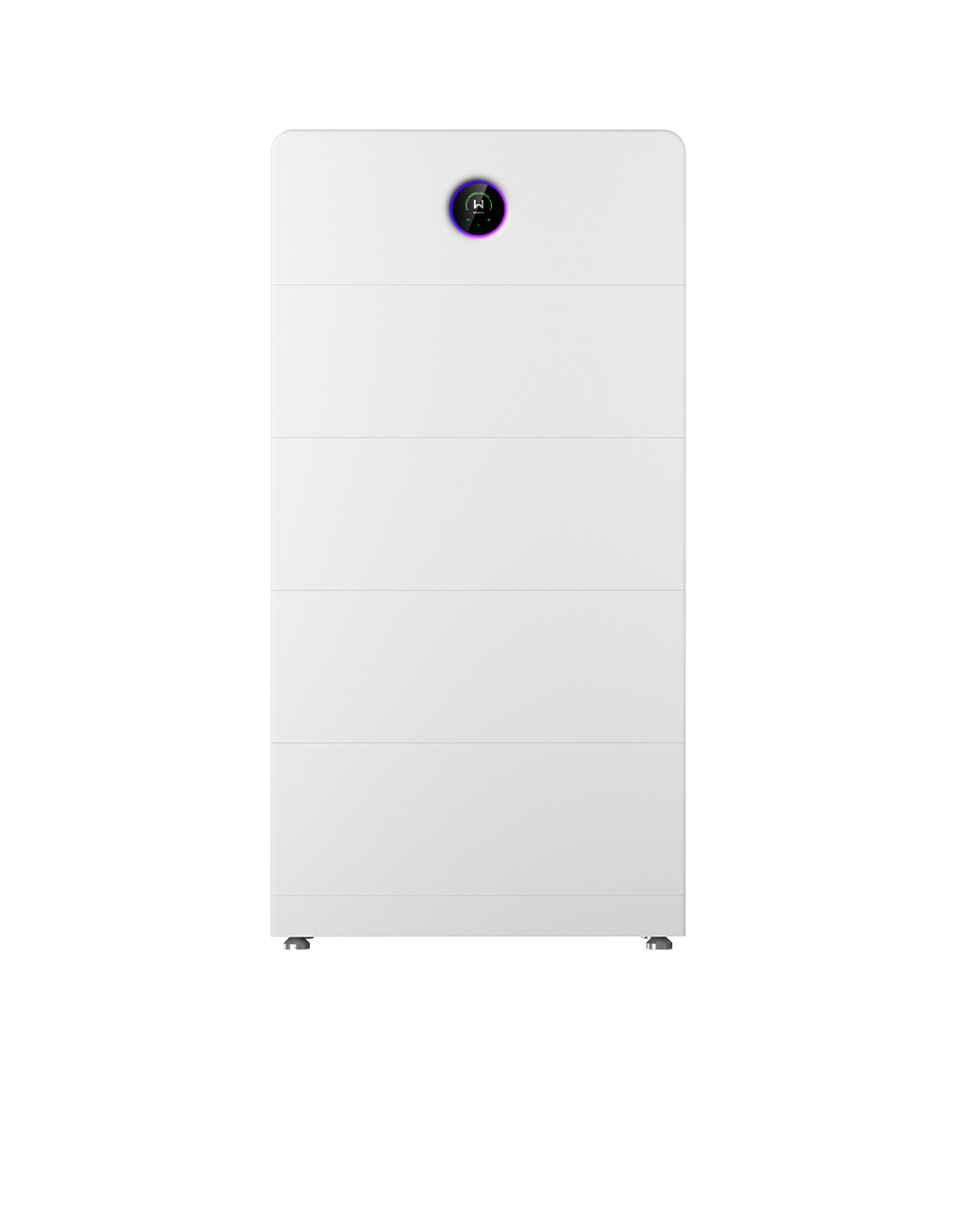 GoodWe ESA all-in-one battery system — a tall white cabinet unit combining inverter and battery storage in a single enclosure
